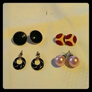 Pierced earrings
